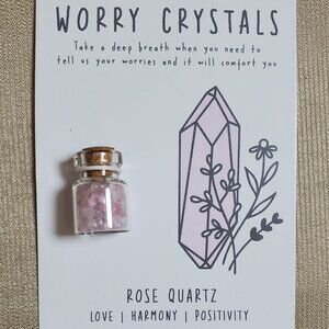 Rose Quartz Worry Crystals